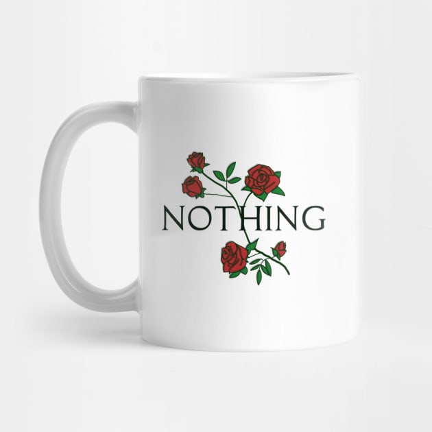 Nothing Rose Floral by dumbshirts